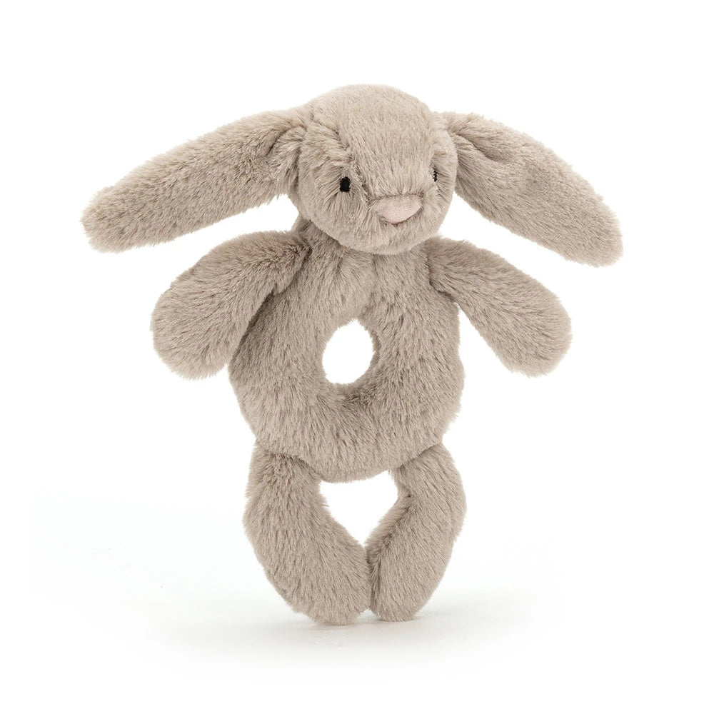 Bashful Bunny Ring Rattle