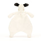 Bashful Black & Cream Puppy Comforter