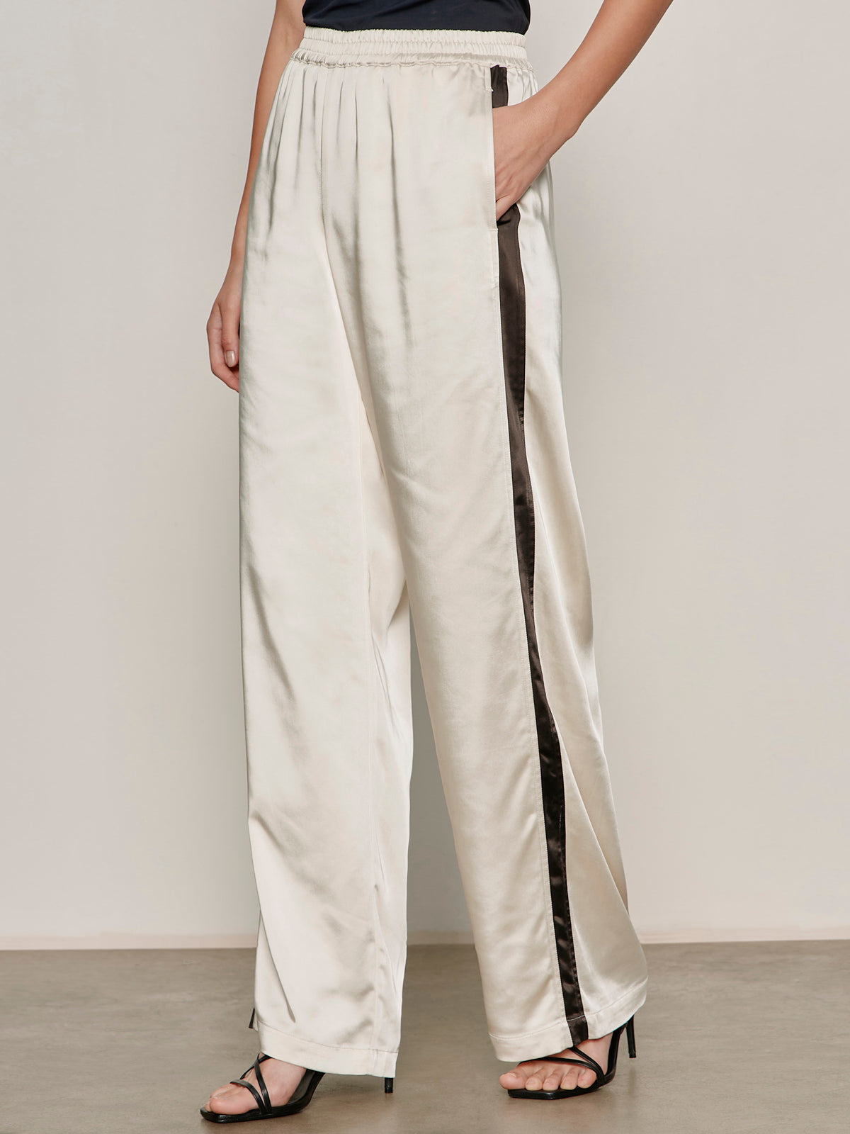 Satin Track Pant Collagen