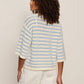 Elle Sweater Tee Blue Aura W/ Collagen