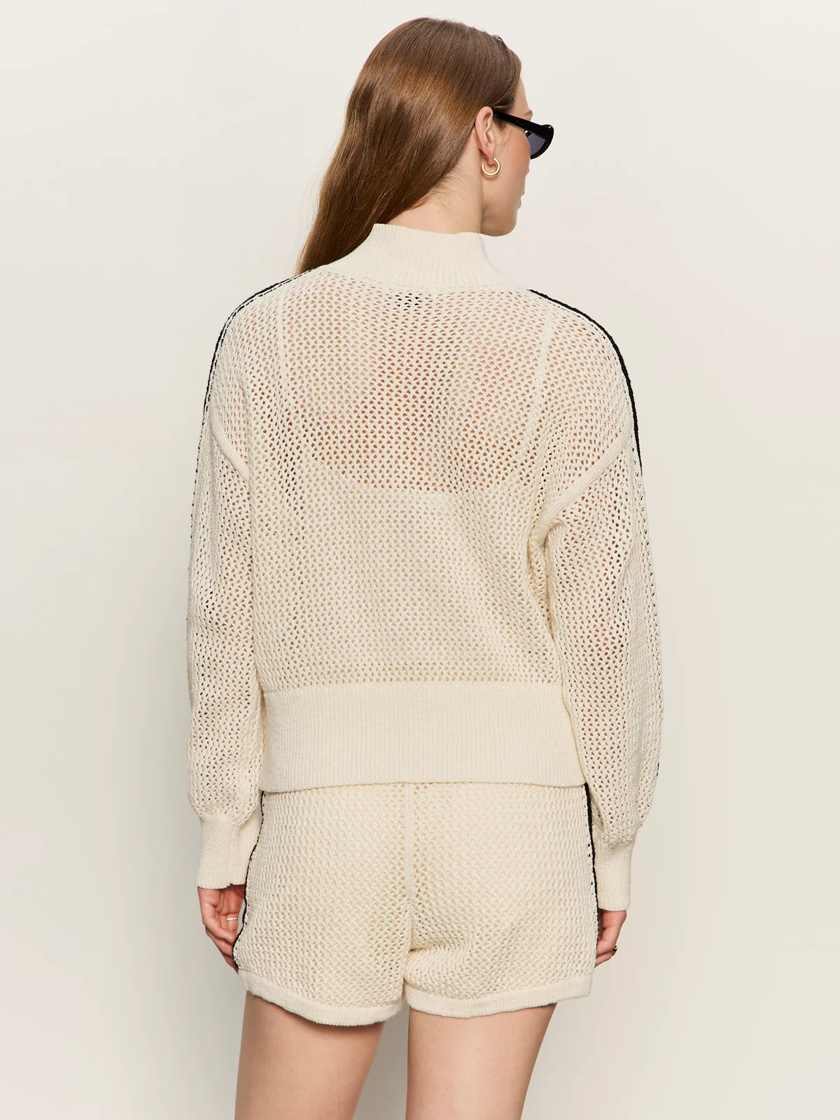 Open Stitch Track Jacket