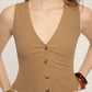 Bolonia Vest- Mocha