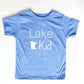 Lake Kid Tee- Blue