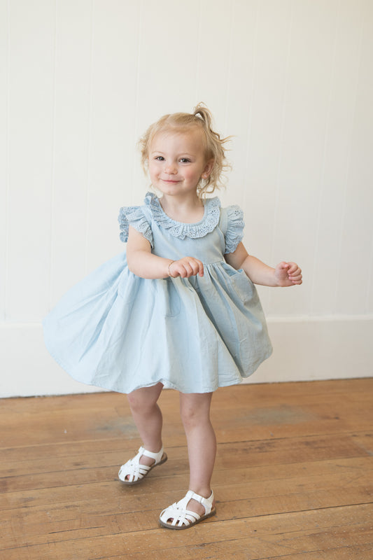 Sophie Dress- Chambray