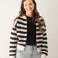 Open Knit Bomber