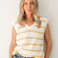 Knitted Sleeveless Sweater Top