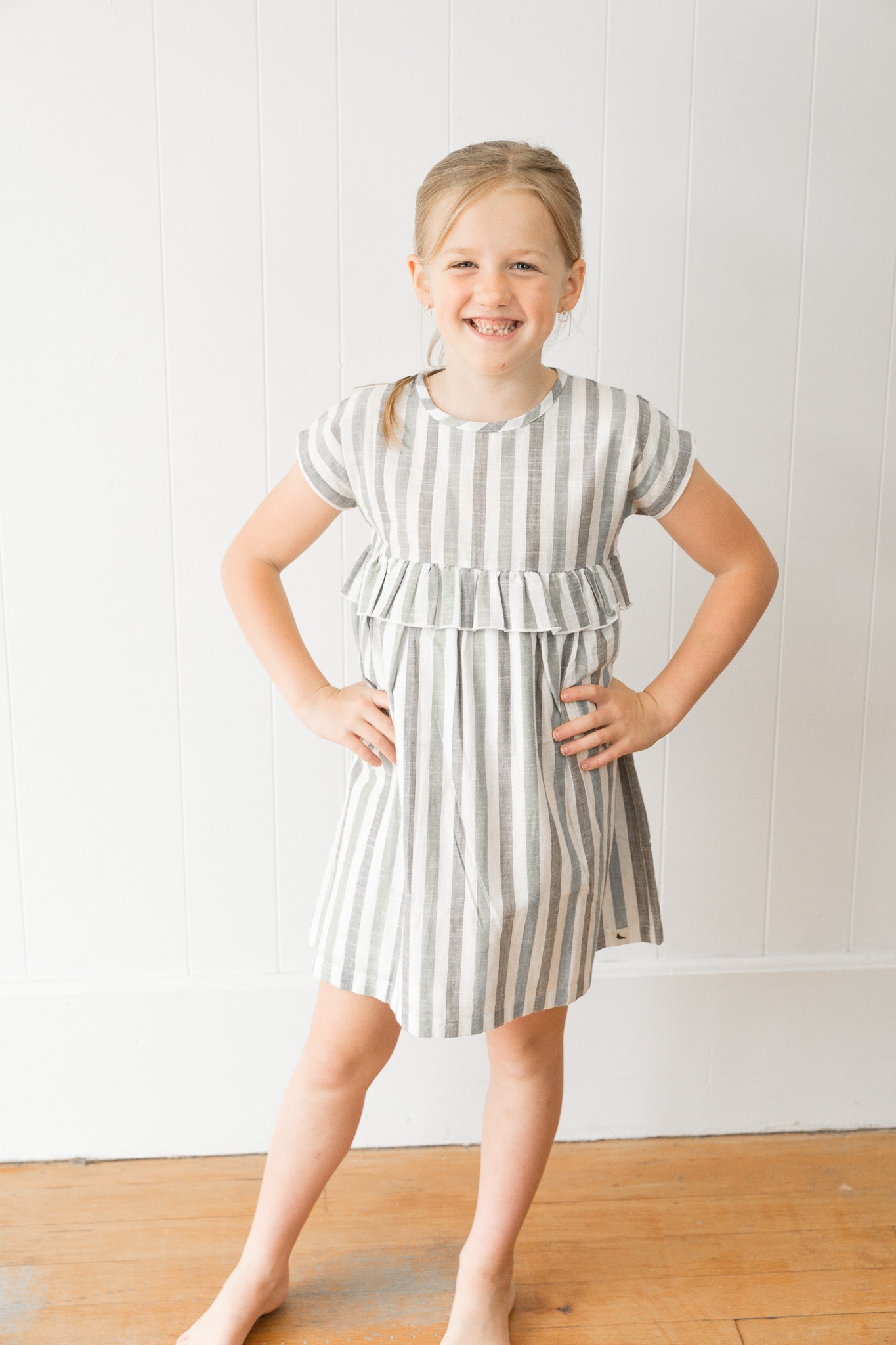 Woven Stripe Dress