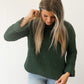 Vida Chunky Turtleneck Shaker Pullover