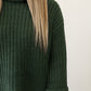 Vida Chunky Turtleneck Shaker Pullover