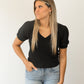 Puff Sleeve Pullover
