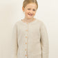Oatmeal Knit Button Down Cardigan