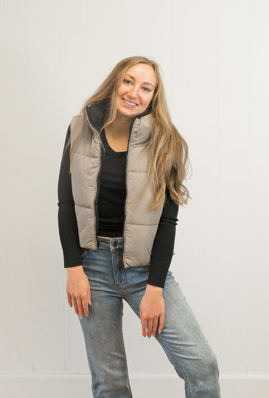 Kansas Reversible Puffer Gilet
