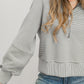 Milano Half-Zip Sweat 2.0- Thyme / Egret