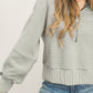 Milano Half-Zip Sweat 2.0- Thyme / Egret