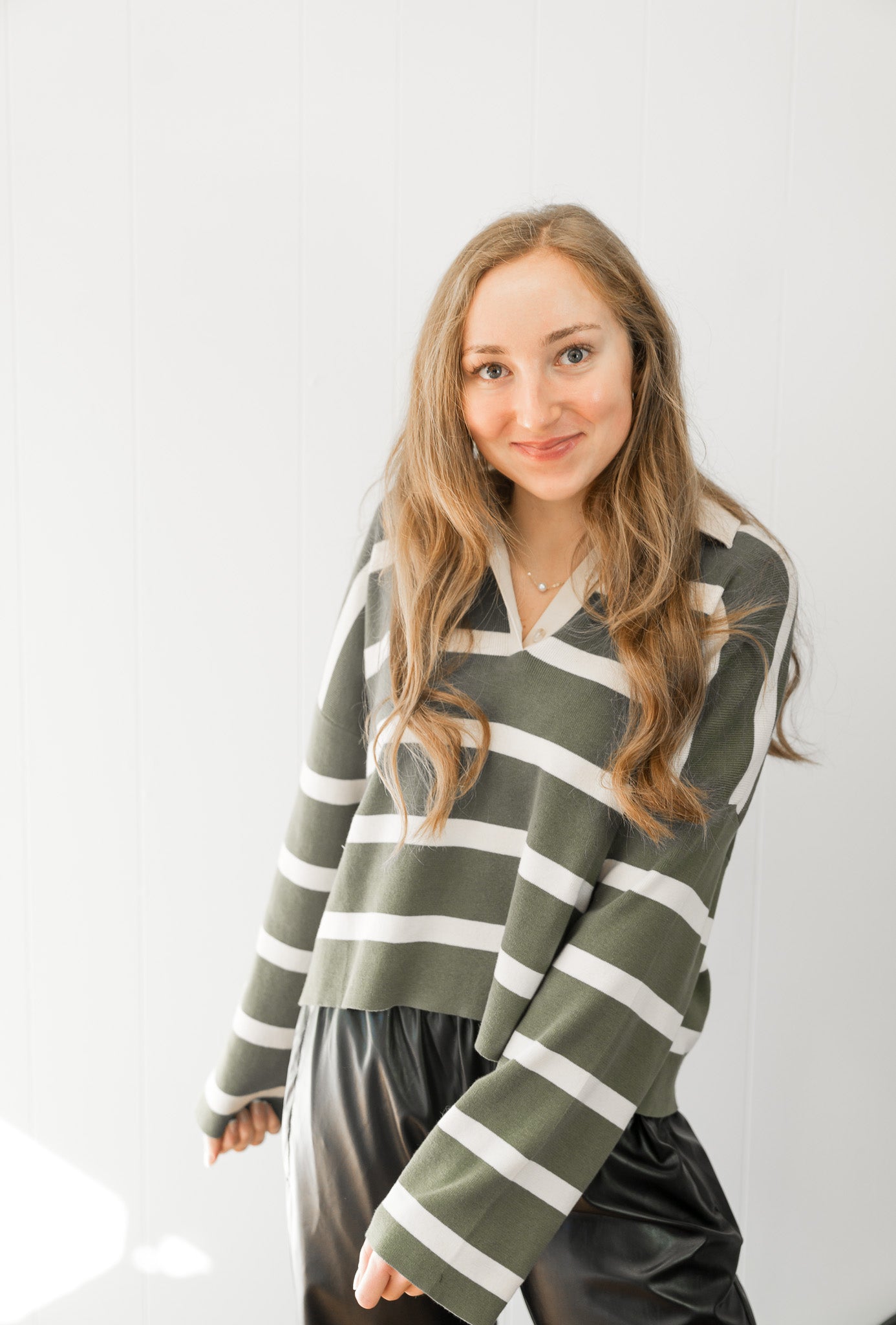 Rugby Polo Knit Sweater