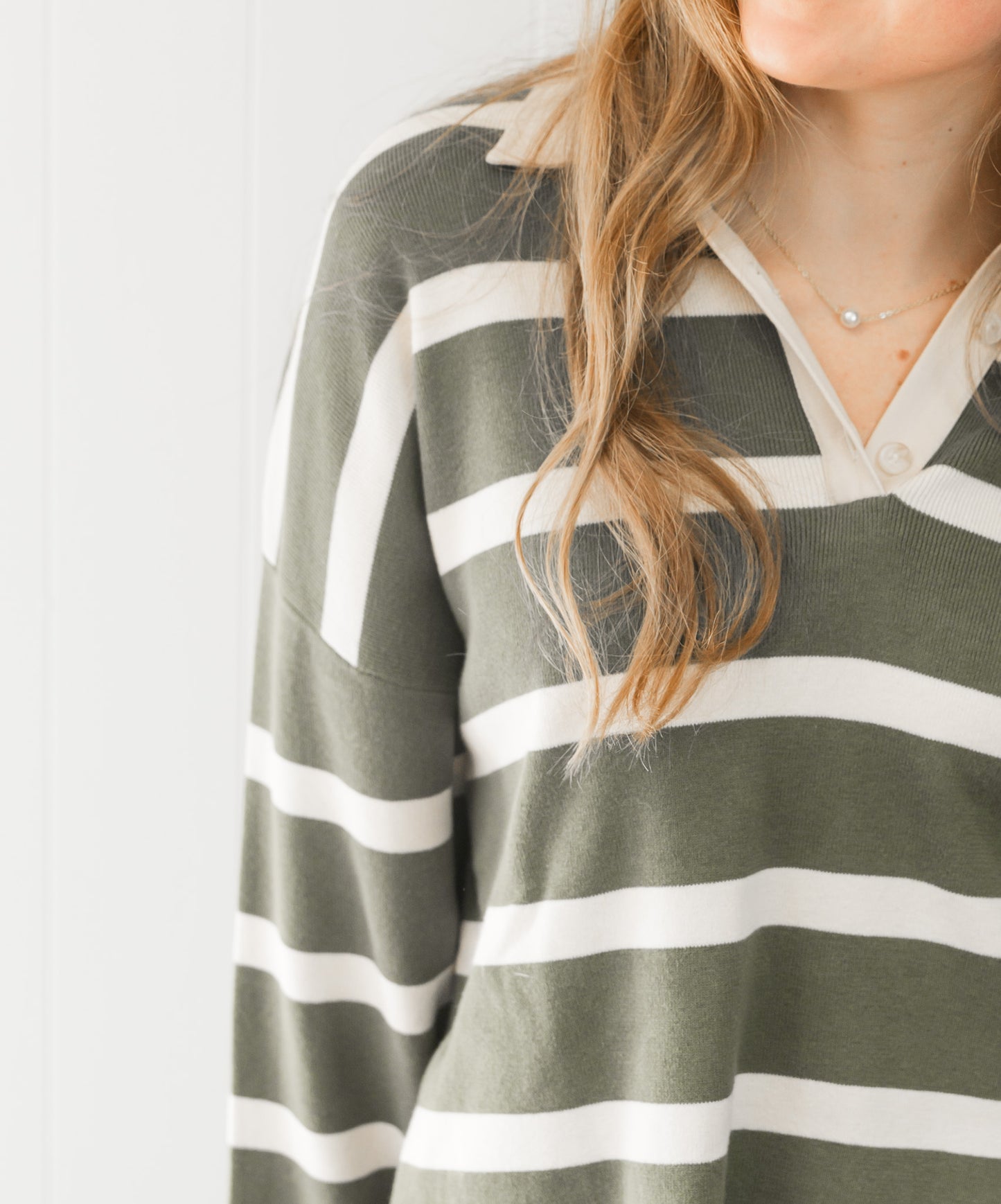 Rugby Polo Knit Sweater