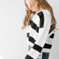 Stripe Drop Shoulder Sweater
