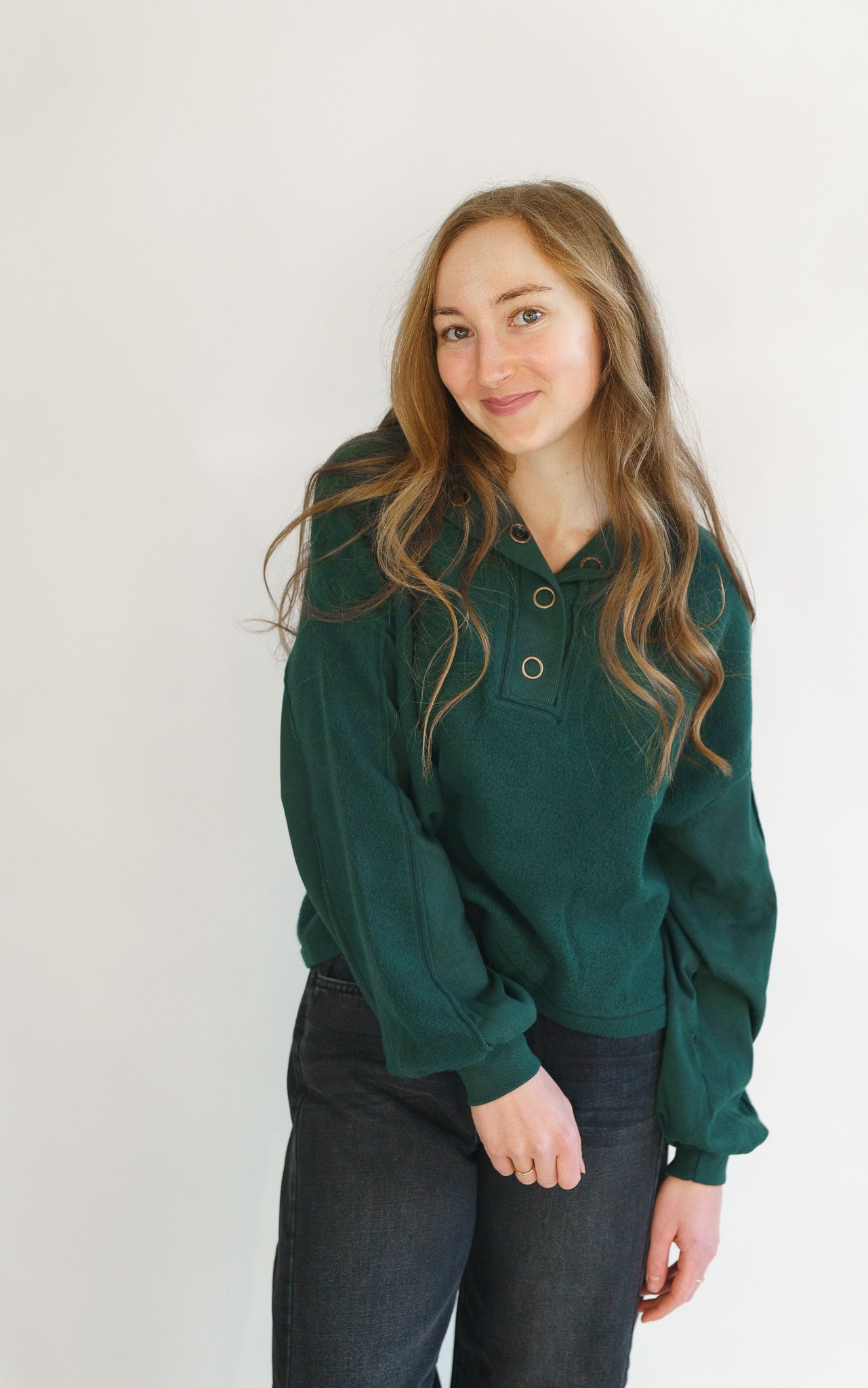 Saturn Henley Sweatshirt