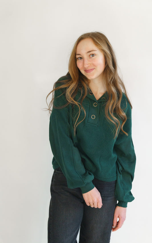 Saturn Henley Sweatshirt