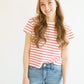 Everett Jersey Striped Short Sleeve Tee