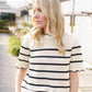 Crochet Striped Top