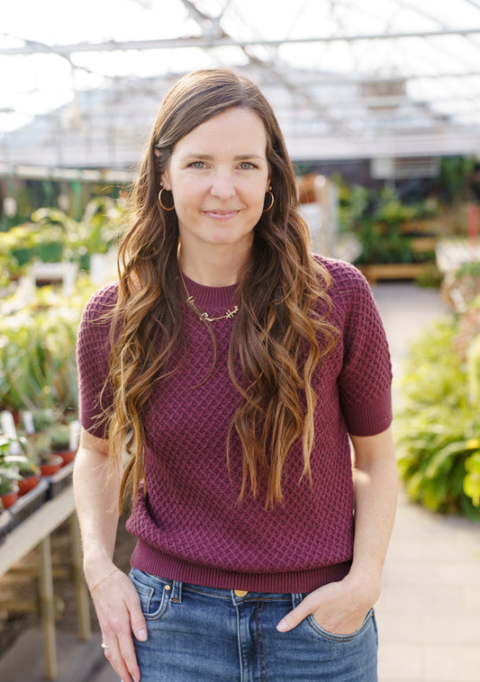 Lucy Knit Top- Sassafras