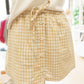 London Check Skort