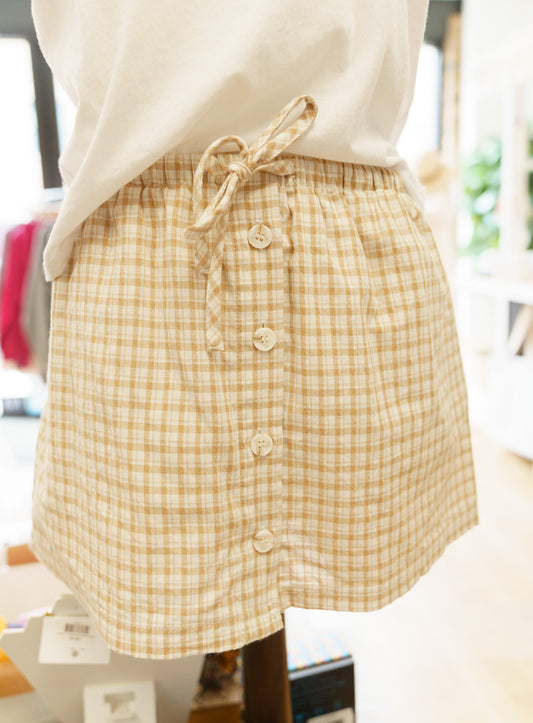 London Check Skort