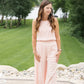 Round Neck Sleeveless Top