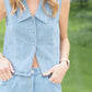 Sailor Denim Vest