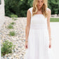 Square Neck Smocked Dress