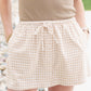 London Check Skort
