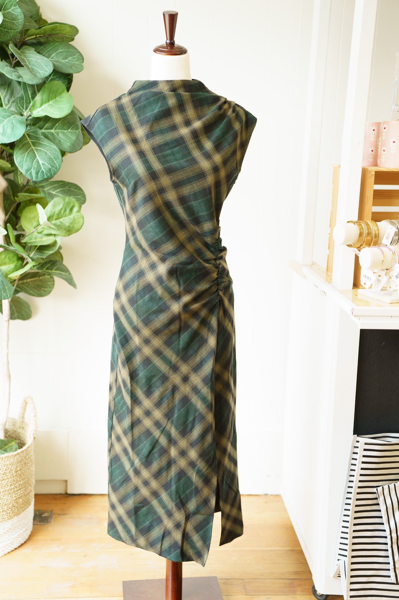 Plaid Dress