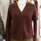 Gian Cardigan- Plum