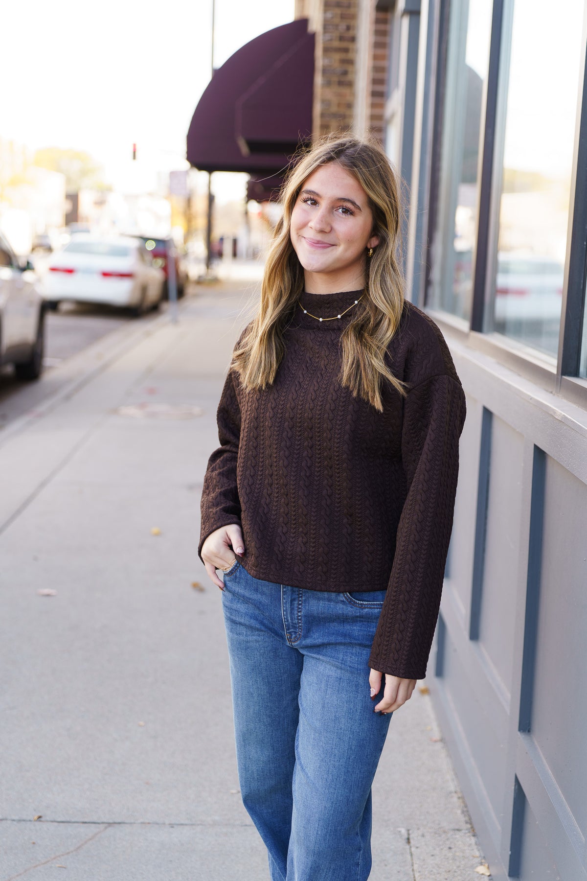 Sadie Quilted Top