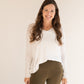 Mae Textured V-Neck