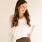 Mae Textured V-Neck