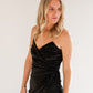 Malone Faux Wrap Mini Dress