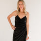 Malone Faux Wrap Mini Dress
