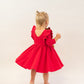Adelisa Dress in Scarlet