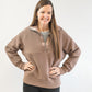 Lismore Longline Sweat- Deep Taupe