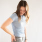 Izzie Rouched Baby Tee