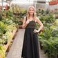 Ribbed Tank Woven Flare Dress