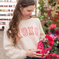 Xoxo Puff Print Mid Graphic Sweatshirt