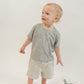Boardshort- Sage Stripe