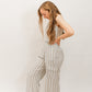 Coastal Stripe Cargo Pant