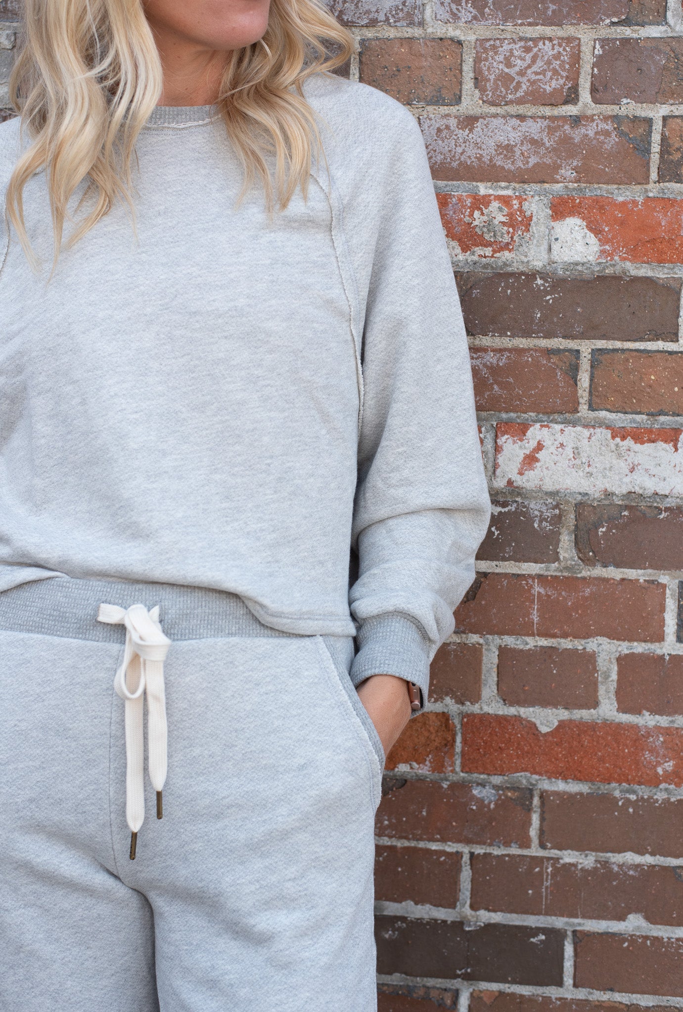 New Day Heathered Jogger - Lulie