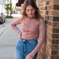 Bittersweet Seamed Funnel Neck Long Sleeve - Lulie
