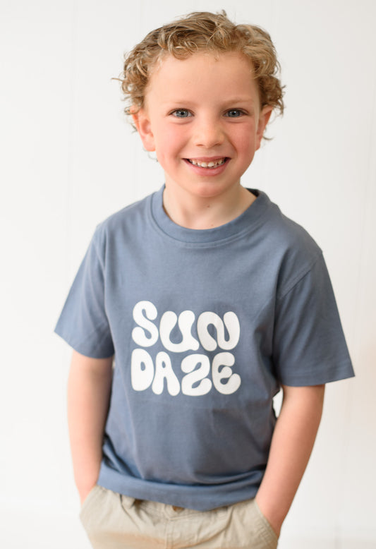 Sundaze Text Print Tshirt