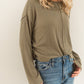Get It Right Textured Long Sleeve